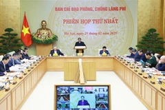 Prime Minister Pham Minh Chinh speaks at the meeting of the National Steering Committee for Wastefulness Prevention and Control. (Photo: VNA)