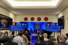 Delegates attend the seminar. (Photo: The Courtesy of the Vietnamese Embassy in Greece)