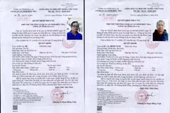 Arrest warrants issued for Di and Dinh Yum, who are accused of abusing religious cover to undermine the State’s national unity policy (Photo: the Investigation Security Agency of the Gia Lai provincial Department of Public Security) 