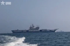 Indian aircraft carrier INS Vikrant. (Photo: qdnd.vn)