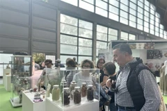 Vietnamese products showcased at the 42nd Macfrut Fruit & Veg Professional Show (Photo: VNA)