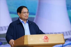 PM Pham Minh Chinh chairs the third meeting of the Steering Committee for the Nuclear Power Plant Construction on October 22. (Photo: VNA)