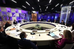 Russian President Vladimir Putin addresses the World Atomic Week. (Photo: VNA)