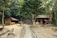 The Dien Bien Phu campaign headquarters has become a popular tourist attraction in Dien Bien province. (Photo: VNA)