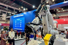 The Supporting Industry Exhibition and Supply Chain Linkage Forum 2025 in Ho Chi Minh City (Photo: VNA)