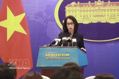 Spokesperson of the Ministry of Foreign Affairs Pham Thu Hang (Photo: VNA)