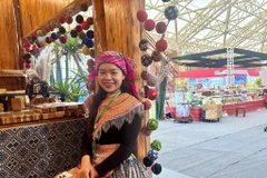 Tran Ngoc Quynh Anh, Chief of Office of the Son La Investment, Trade and Tourism Promotion Centre (Photo: VNA)