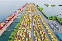 Can Gio International Transit Port blueprint. (Photo: sggp.org.vn)