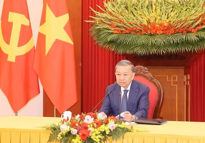 General Secretary of the Communist Party of Vietnam (CPV) Central Committee and State President To Lam. (Photo: VNA)