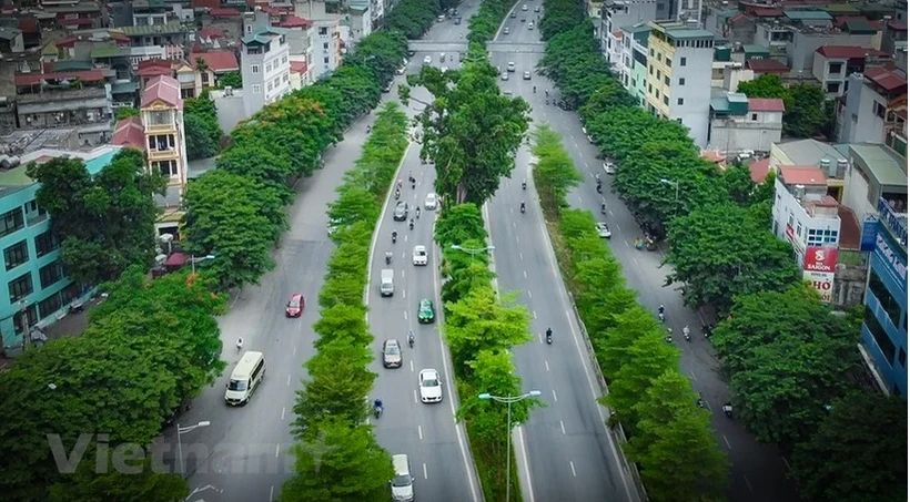 Photo1: Urban green transition is not merely a trend—it is a necessity for creating liveable, resilient and sustainable urban environments for future generations. (Photo: VietnamPlus)