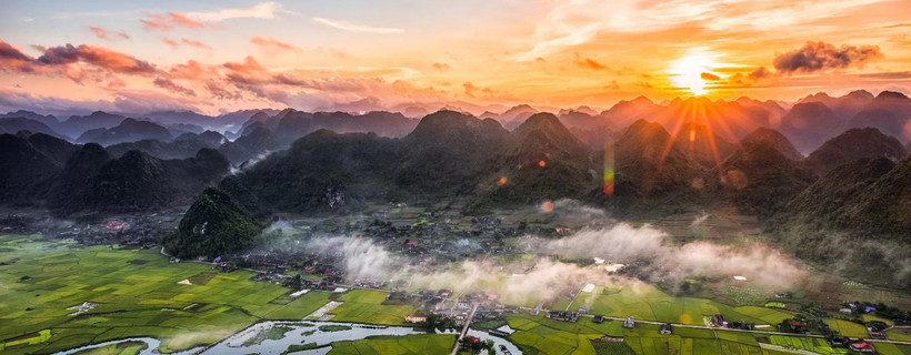 Covering a total area of 4,842.58 sq.km, the Lang Son Geopark is one of the largest of its kind in Vietnam. (Photo: VNA) 