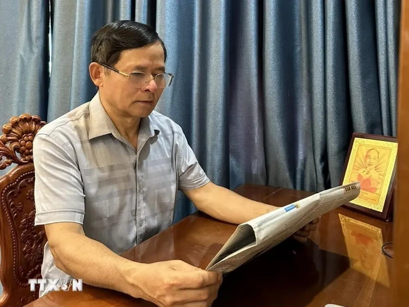 Bach Cong Tien, former Chairman of the People’s Committee of Ba Vi district, Hanoi (Photo: VNA)