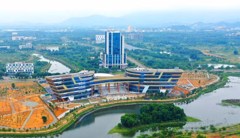The National Innovation Centre (NIC)'s establishment in Hoa Lac Hi-tech Park on the outskirts of Hanoi. (Photo: baochinhphu.vn)