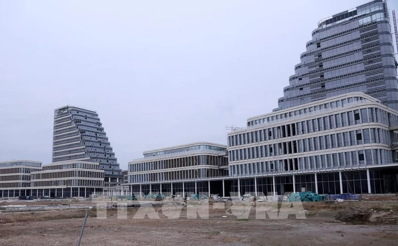 Hai Phong city is accelerating the Political and Administrative Centre project. (Photo: VNA)