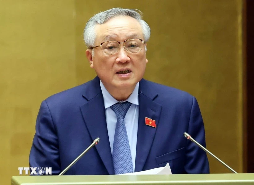 Chief Justice of the Supreme People's Court Nguyen Hoa Binh (Photo: VNA)