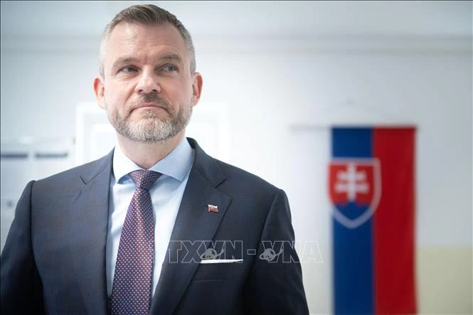 Slovak President Peter Pellegrini. (Photo: AFP/VNA)