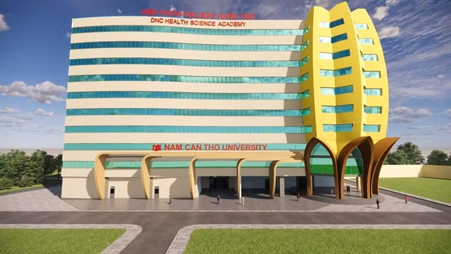 The Health Science Academy in Can Tho city. (Photo: VNA)
