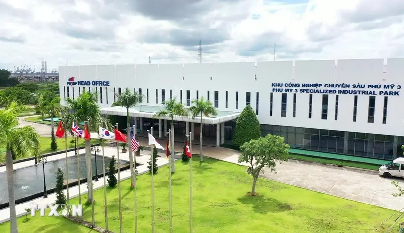 At Phu My 3 Specialised Industrial Park (Photo: VNA)