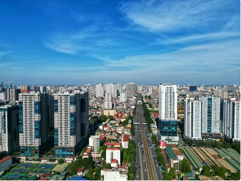 The residential index risesharply in Hanoi in the first three months of 2024 but down slightly in Ho Chi Minh City. (Photo: VNA)