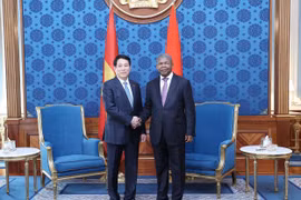 Vietnamese, Angolan Presidents hold talks in Luanda
