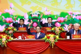 Delegates at the first congress of the Government’s Party Organisation for the 2025-2030 tenure (Photo: VNA)