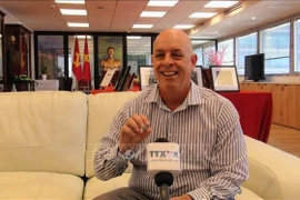 Chairman of the Israel – Vietnam Friendship Association and former Deputy Ambassador of Israel to Vietnam Eyal Buvilski (Photo: VNA)