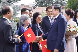 NA Chairman meets Vietnamese Community in Switzerland
