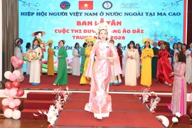 Ao dai beauty show highlights Vietnamese culture in Macau