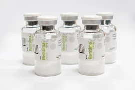 This undated file photo provided by Celltrion Inc. shows its Remsima biosimilar product. (Yonhap) 