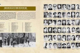 Nearly 260 reporters, editors, and technicians laid down their lives during wartime. (Photo: VNA)