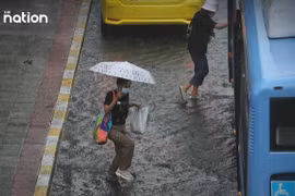 Thailand will experience heavy rain and flash floods until July 24. (Photo: The Nation)