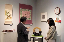 A corner of the exhibition (Photo: VNA)