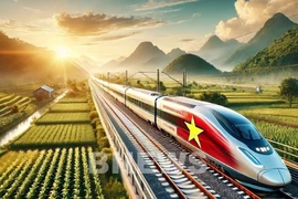 VinSpeed and Thaco have been urged to complete documents seeking approval for the proposals to invest in the North-South high-speed railway. (Photo: VNA)