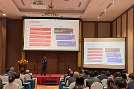 At the workshop on digital transformation in the logistics sector in Hanoi on January 9. (Photo: VNA)