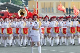 Over 10,000 people join first parade rehearsal in Ho Chi Minh City