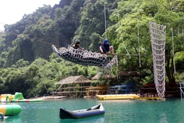 At the Chay River-Dark Cave tourist area (Photo: VNA)