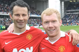 Ryan Giggs and Paul Scholes (Photo: skysports.com) 