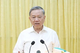 Party General Secretary To Lam calls for concerted efforts from Nam Dinh, Ha Nam and Ninh Binh provinces to complete the organisation of the two-tier administration model by July 1. (Photo: VNA)