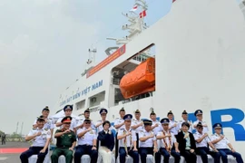 Vietnam Coast Guard ship visits Indonesia to enhance maritime cooperation