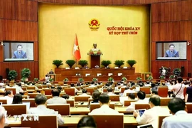 At the 9th session of the 15th National Assembly (Photo: VNA)