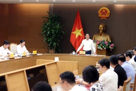 At the first meeting of the steering board for the Opening for Signature of the UN Convention against Cybercrime and related events in Vietnam on October 13 (Photo: VNA)