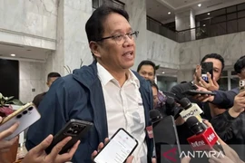 Finance Minister Purbaya Yudhi Sadewa during a doorstop interview in Jakarta. (Photo: Antara)