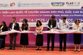 The 10th International Exhibition for Coatings, Colour, Spechem and Printing Ink Industry in Vietnam opens on June 25. (Photo: VNA)