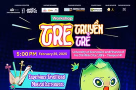 “Tre Truyen Tre” workshop will take place at the University of Economics and Finance in HCM City on February 25. (Photo courtesy from workshop organisers) 