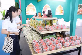 Vietnamese staples are being showcased at the Hunan (Huaihua) RCEP Economic and Trade Expo. (Photo: VNA)