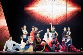 The "Proud to be Vietnamese" art programme aims to honour the Vietnamese people’s long and heroic journey in building and defending the country. (Photo courtesy of the organising board)