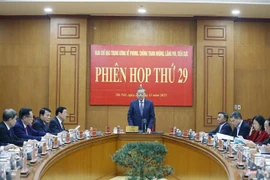 Party leader chairs 29th meeting of central steering committee for corruption control