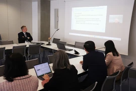 An expert from the Advisory Centre on WTO Law shares his insights on the rules of origin. (Photo: VNA)