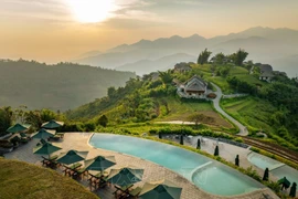 A corner of Topas Ecolodge Resort in Sa Pa, the northern mountainous province of Lao Cai (Photo: VNA)