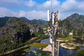 With its superior long-range transmission, the B2-B2' block of the 700 MHz band will provide broad and effective coverage to rural, mountainous and remote areas. (Photo: Viettel)